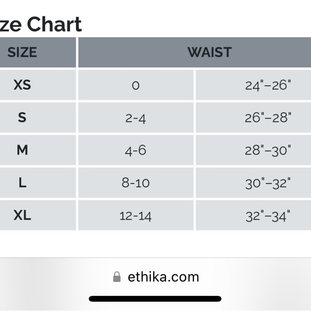 New - Ethika High Wasted Tight - Picture 7 of 7